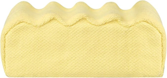 Upgraded Grill Brush Bristle Free,Water-Activated steam Effectively Cleans The Grill.Unique Wavy pad for Cast Iron/Stainless-Steel Grates, (Only Replaceable Cleaning Head No Grill Brush)
