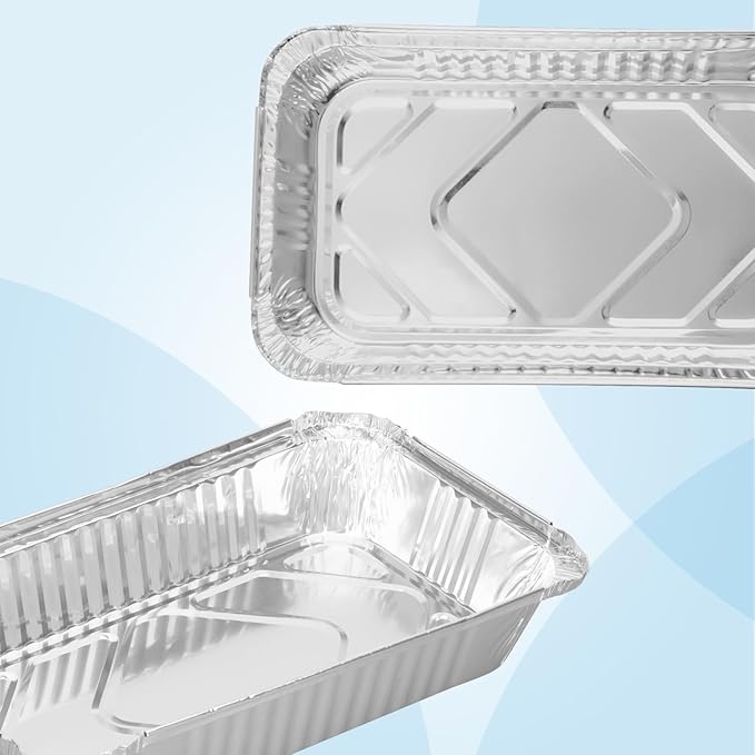 20 Packs Drip Pans for Charbroil The Big Easy Turkey Fryer 2425514W12, Disposable Grease Tray Liners for Char Broil Big Easy Turkey Fryer, Parts for Charbroil The Big Easy Accessories