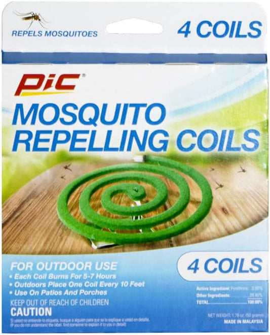 PIC Mosquito Repellent Coils (4 Pack)