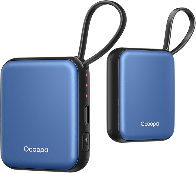 OCOOPA Hand Warmers Rechargeable - Stylish Electric Handwarmers, 2S Heating Heated Gloves for Women, Handheld Heater Portable, UL Certified, Christmas Essentials, Unique Gifts, UT5 Nano