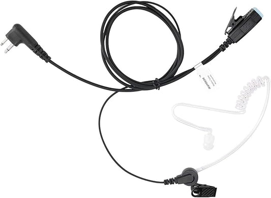 CP200 Surveillance Earpiece Headset Compatible with M0torola XU2600 CLS1110 CLS1413 CP200D RMU2040 RDU4100 Walkie Talkie with Mic PTT (1 Pack)