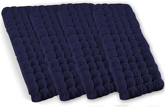 Zone Tech Camping Cot Mattress Pad Premium Quality Outdoor Comfortable Thicker Cotton Sleeping Cot Lightweight Waterproof Bottom Pad Mattress for Adult, Kid