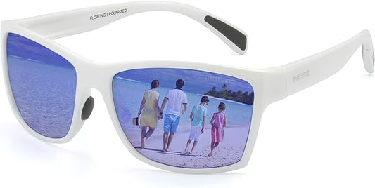 Floating Polarized Fishing Sunglasses for Men UV Protection Fishing Glasses Boating Kayaking Water Sport Glasses