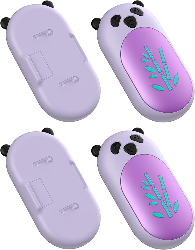 Hand Warmers Rechargeable 2 Pack, 6000mAh Electric Hand Warmer Reusable, 20Hrs Long Heating, Portable Pocket Heater Handwarmer for Women Men, Outdoor Camping, Hunting Gear