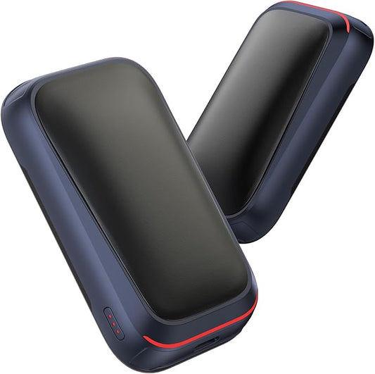 Gaiatop Electric Hand Warmers Rechargeable, Magnetic Pocket Hand Warmer 2-Pack, 3s Fast Heating, Fits in Gloves, for Winter Sports, Hunting Accessories, Stocking Stuffers Gifts for Men Women