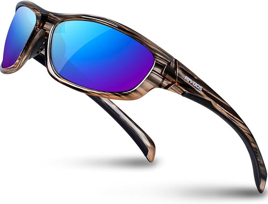 RIVBOS Polarized Sunglasses UV400 Protection for Men's and Women's Fishing, Cycling, and Outdoor Activities RB832