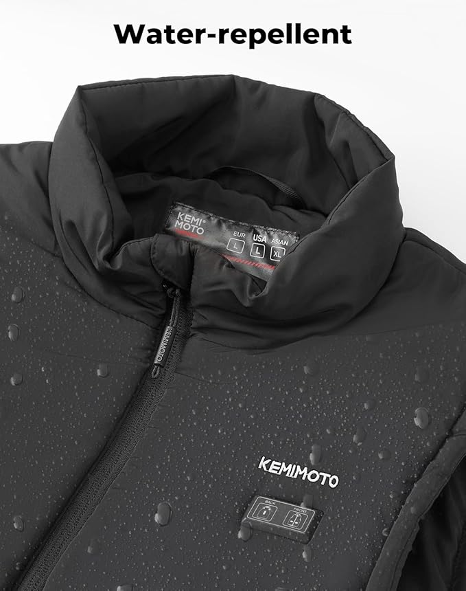 KEMIMOTO Heated Vest for Men Women with Battery Pack Included