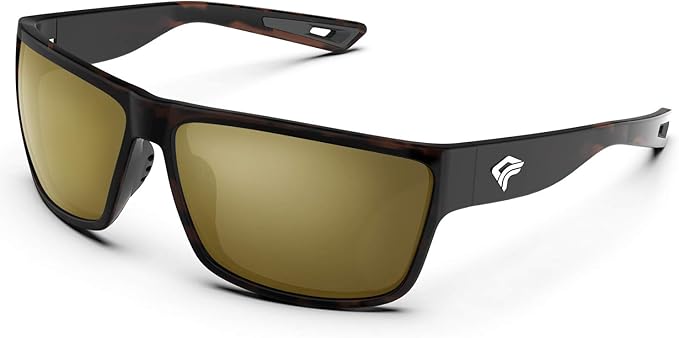 TOREGE Polarized Sports Sunglasses for Men and Women Cycling Running Golf Fishing Sunglasses TR26