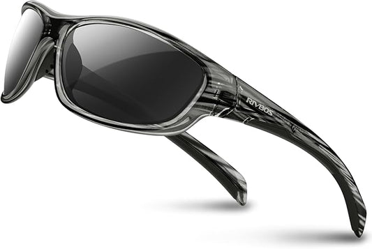 RIVBOS Polarized Sunglasses UV400 Protection for Men's and Women's Fishing, Cycling, and Outdoor Activities RB832