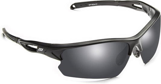 Outdoor Sports Polarized wrap around Cycling Sunglasses for Men & Women TR90 Frame UV Protection for fishing