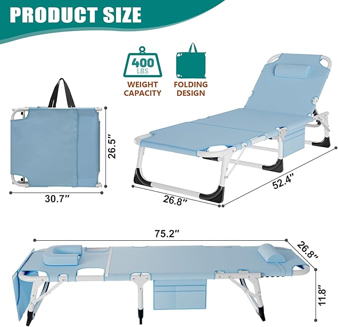 DoCred Folding Camping Cot with Mattress, 2 Pack Heavy Duty Folding Cot for Adults, Portable Sleeping Cot Bed Adults Outdoor Bed with Carry Bag, Travel Camp Cots
