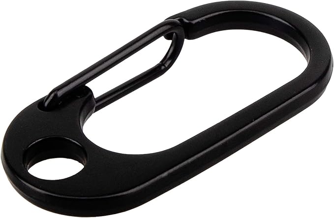 SWATOM Small Mini Carabiner Clip Tiny Spring Snap Hook Keychains Micro Carabiners for Paracord EDC Alloy Key Rings Outdoor Hiking Fishing Camping Backpack Accessories