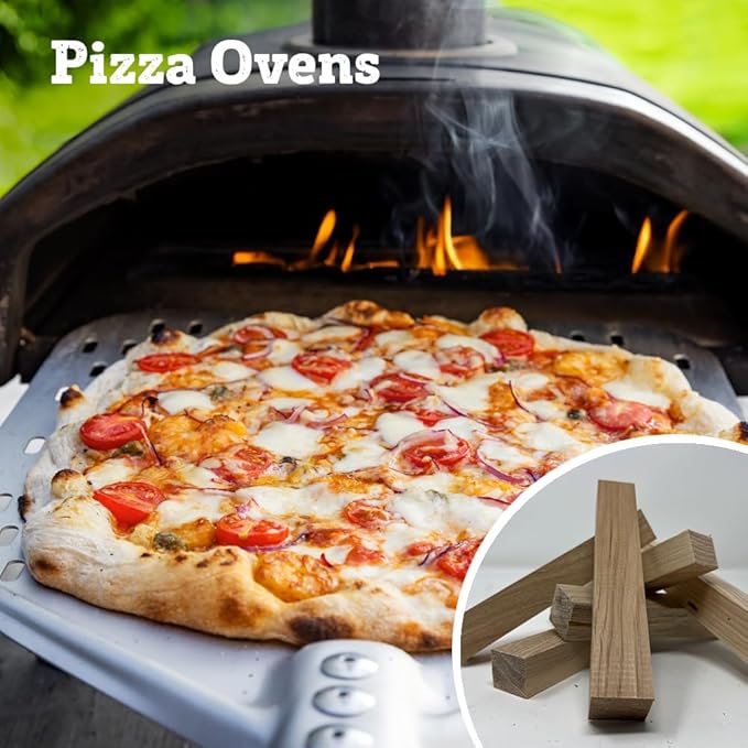 Premium Kiln Dried Wood Kindling for Pizza Ovens, Tabletop Fire Pits & Campfires