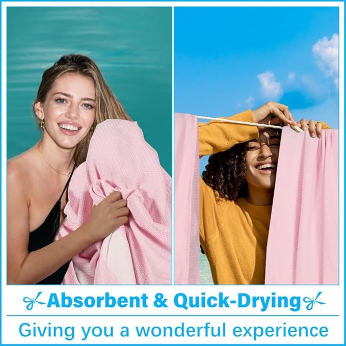 Oversized Turkish Beach Towel Blanket XXL Cotton Sandproof Towels Boho Woven Extra Large Big Sand Free Giant Throw Blankets Huge Quilt XL Picnic Camping Necessities Cloud for Adult Gifts