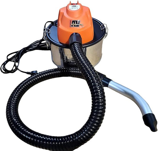 Pellethead Ash Vacuum Vault Pro for Fireplaces, Pellet Stoves, Grills, Pizza Ovens, Fire Pits (Mini 110V)