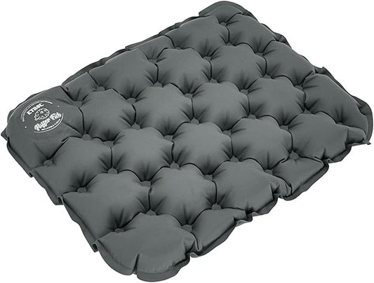 ETROL Portable Inflatable Seat Cushion, Lightweight Camping Air Sitting Pad with Storage Bag and Repair Cloths, Waterproof Air Bleacher Seat Cushion
