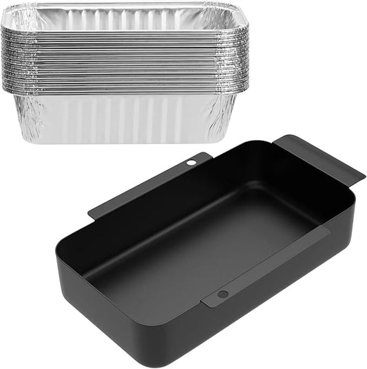 BQMAX G325-5703-W1 Grease Pan for Charbroil 9328812P06 463331221 463365021 G416-0015-W1, Aluminum Disposable Grill Drip Pan for Charbroil Performance Grill Replacement Parts