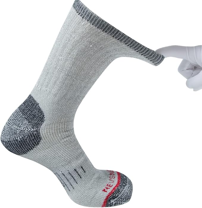 Merino Wool Men Crew Socks Warm Socks Athletic Socks for Men, Suitable for Hiking,Trekking,Camping …