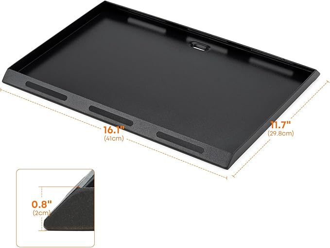 Stanbroil Griddle Insert for Charbroil Grill2Go X200 Portable Gas Grill, Nonstick Coating Flat Top Plate, Replaces Original Cooking Grate