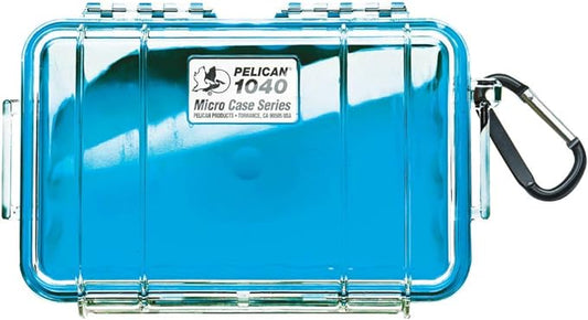 Pelican 1040 Micro Case (Blue/Clear)