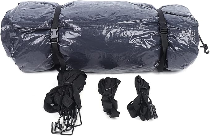Universal SUV Camping Tent Outdoor Car Tent White Green SUV Tent Car Camping Car Tent Accommodate 4 People Large Size Tailgate Shade Awning Tent for Fishing, Wild Survival