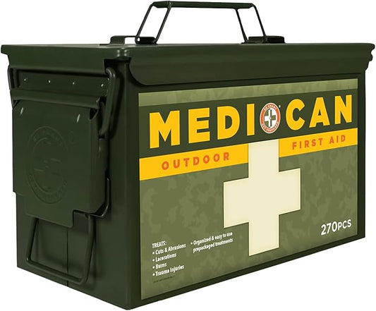 Be Smart Get Prepared 270Piece Medi+Can First Aid & Advance Wound Care Kit (Packaging may vary)