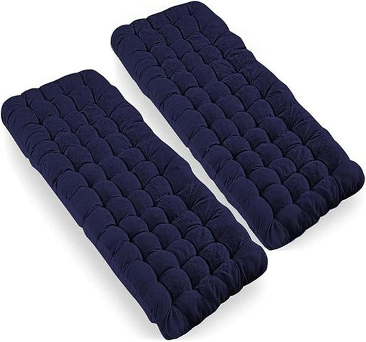Zone Tech Camping Cot Mattress Pad Premium Quality Outdoor Comfortable Thicker Cotton Sleeping Cot Lightweight Waterproof Bottom Pad Mattress for Adult, Kid