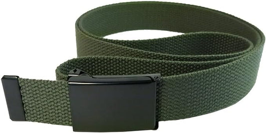 Permethrin Treated Mosquitoes, Flies, Ticks & More Insect Repellent Size Adjustable Fabric Belt (Green) One Size Fits All!