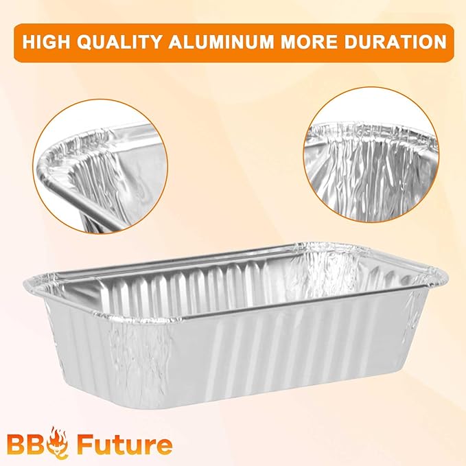 BBQ Future G416-0015-W1 Grill Grease Pan Replacement for Performance 463331221 463242716 463365021 9328812P06 G325-5703-W1 Grease Tray Cup with 10-Pack Aluminum Disposable Oil Drip Pan