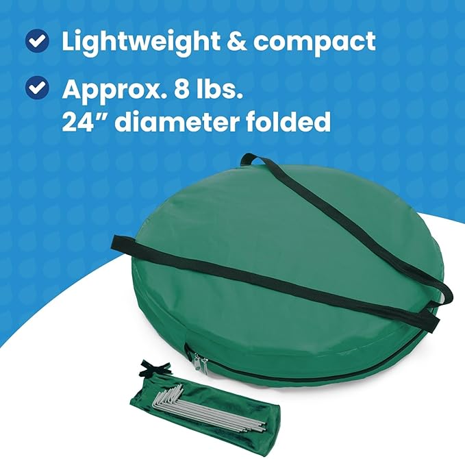 WeatherPod® The Original Shark Tank MyPod™ 1-2 Person Pop-Up Pod - Stay Warm, Dry, and Out of The Sun - Weather Pod for Sports, Rain, or Wind