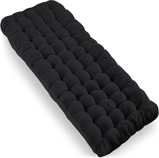 Zone Tech Camping Cot Mattress Pad Premium Quality Outdoor Comfortable Thicker Cotton Sleeping Cot Lightweight Waterproof Bottom Pad Mattress for Adult, Kid