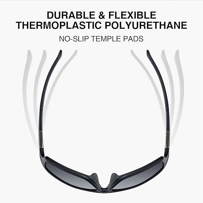 Polarized Sunglasses for Men Women UV 400 Protection Sun Glasses Sport Running Sunglasses for Fishing Cycling