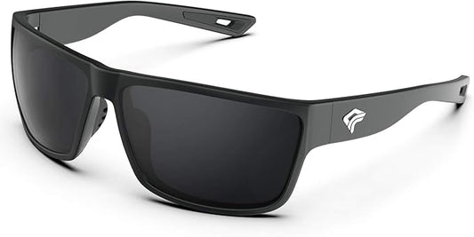 TOREGE Polarized Sports Sunglasses for Men and Women Cycling Running Golf Fishing Sunglasses TR26