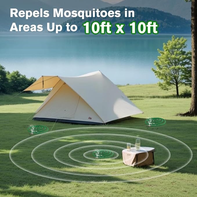 24 Mosquito Coils with 6 Metal Stands, 6-8 Hours/Burn Mosquito Repellent Outdoor Patio, Garden, Camping & Backyard Mosquitoes Repelling, Natural Mosquito Repellent Coils Safe for Kids & Pets