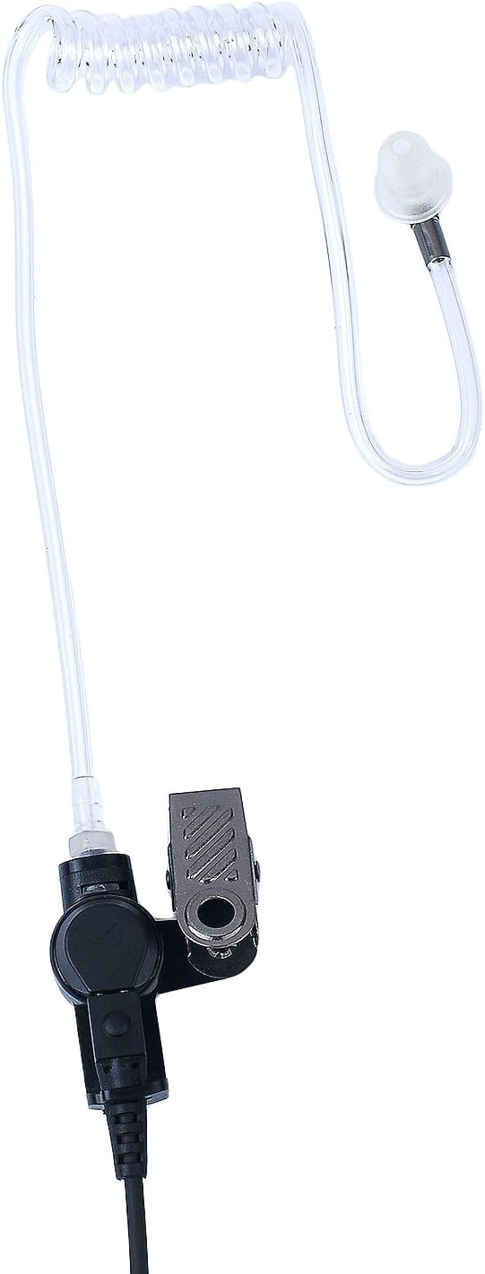 2 Pcs 2-Wire Surveillance Acoustic Tube Walkie Talkie Earpiece/Headset Compatible with Motorola Radio CP200 CP200d CLS1410 CLS1110 CLS1413 GP2000 XU1100 PRO1150 MU12(2 PCS)