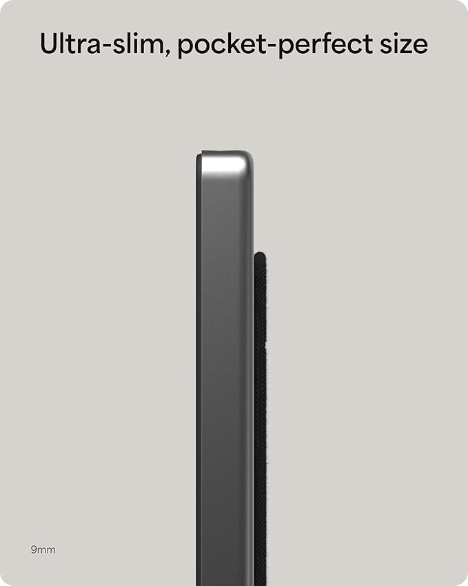 Mophie Powerstation Wireless Slim with Stand 5,000mAh Power Bank – MagSafe Compatible, 15W Qi2-Certified, 20W USB-C PD Fast Charging, Ultra-Thin Battery Pack for iPhone, Android, Travel & Airplane Use