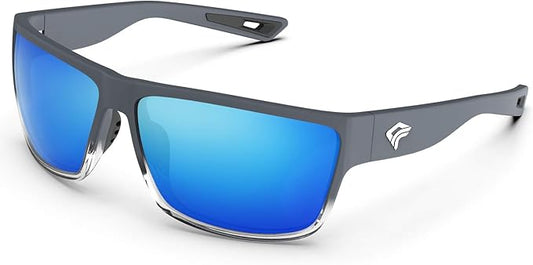 TOREGE Polarized Sports Sunglasses for Men and Women Cycling Running Golf Fishing Sunglasses TR26
