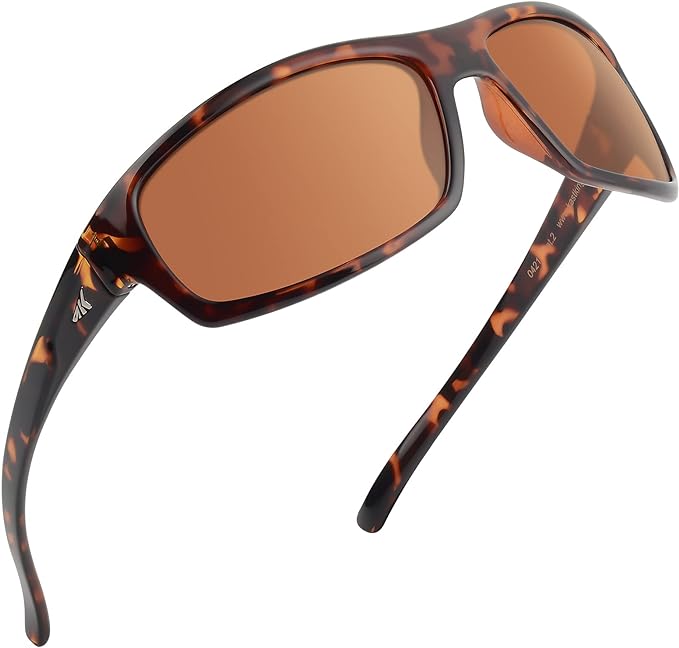 KastKing Kateel Polarized Sport Sunglasses for Men and Women, Ideal for Driving Fishing Cycling and Running,UV Protection