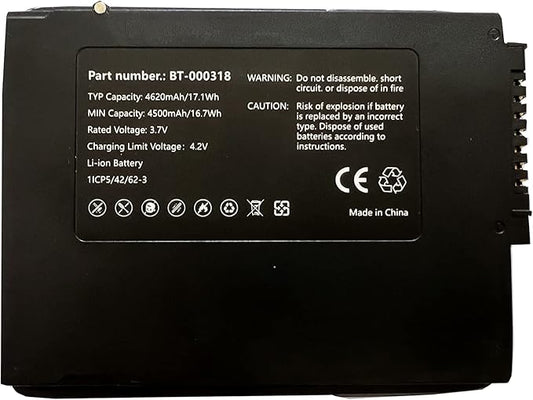 FITHOOD BT-000318 Battery Replacement for Symbol TC70 TC77 TC75 TC72 BT-000318 82-171249-01 82-171249-02 Battery（4500mAh,3.7v）