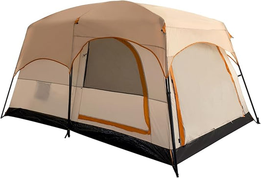 Camping Tent, Easy Setup, 1-2-8-10 Person Waterproof and Portable Tent for Camping Hiking Outdoor
