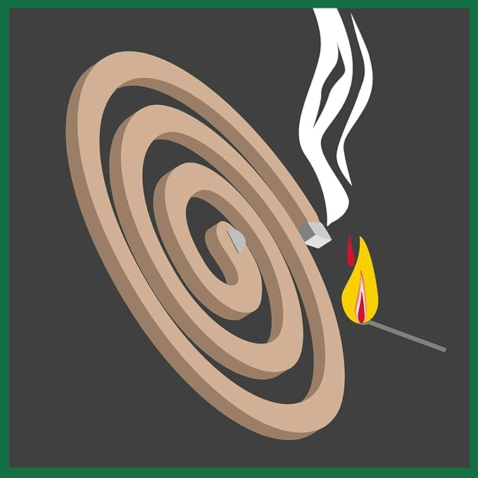 PIC CIT-Coil-4 Citronella Coils, 6-Pack (24 Total Coils)