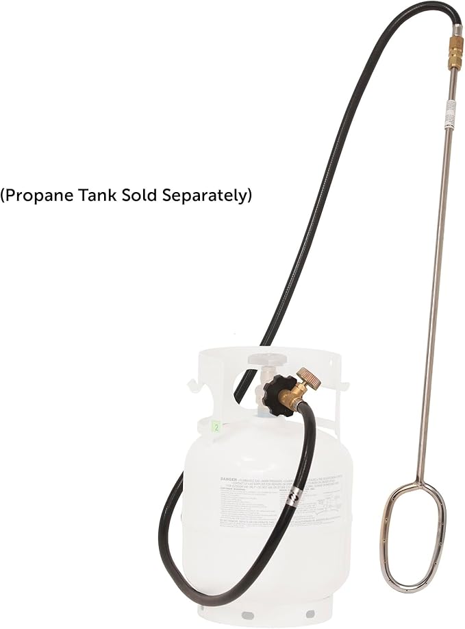 Flame King YSNFS-02 Propane Fire Starter Torch for Firepits, Charcoal Grills, and Wood Oven