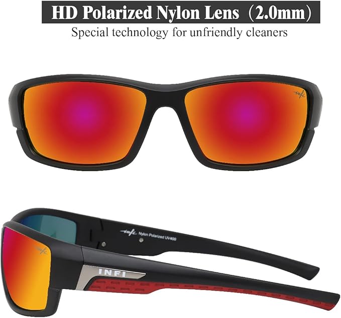 INFI Fishing Polarized Sunglasses for Men and Women Sports Sun Glasses UV Protection