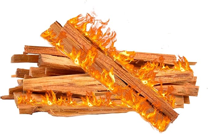 Fatwood Fire Starter Pack – Starter Wood for Fireplace – Small Wood Logs for Campfire Stove, Grilling & Cooking – Firewood Lighter Kindling Sticks – Firepit Burning (10 lb)
