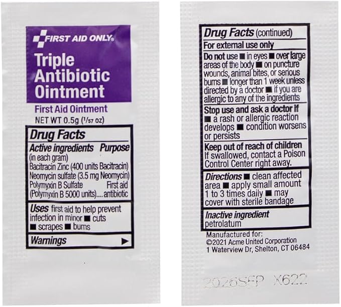 Pac-Kit Trailblazer 1 Outdoor First Aid Kit for Hiking, Camping and Outdoor Travel, 65 Pieces