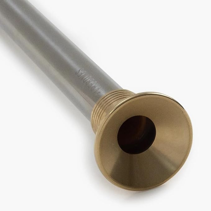 Barebones Telescoping Fire Blower: Durable Brass and Steel Tool for Camping, Campfire Grilling, Outdoor Fire Pits, and Fireplaces - Safe Indoors or Outdoors Fire-Stoking Control