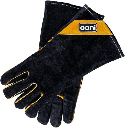 Ooni Grill Gloves - Heat and Fire Resistant, Protective Heat Proof Gloves Perfect for Outdoor Cooking, Grill, Fireplace, Barbecue or Pizza Oven