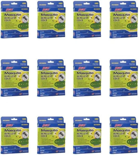 PIC C412 Mosquito Repellent Coils (12 Packs of 4)