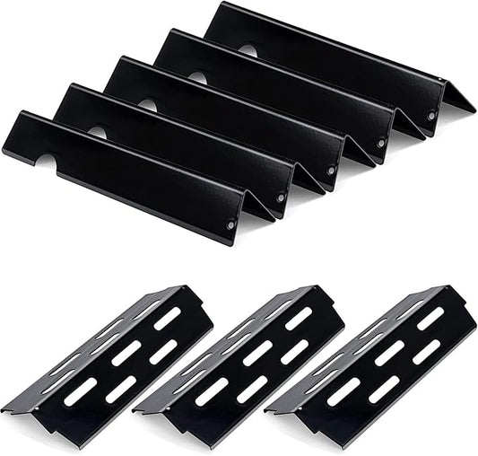Genesis II Grill Parts Flavorizer Bars Heat Deflectors for Weber 2 GS4 66032 66795 66040, Genesis II 300 Series II E-310, II E-315, II E-330, Genesis II LX 340 (2017 & Newer) Burner Covers