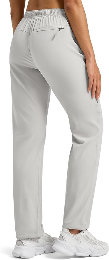 Willit Women's Hiking Pants Quick Dry Cargo Pants Lightweight Water Resistant Travel Golf Pockets Petite/Regular/Tall